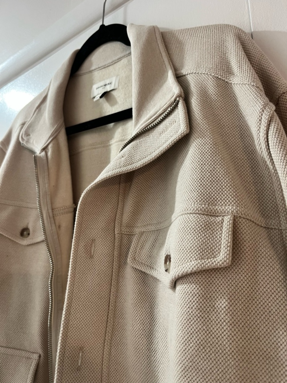 Banana Republic Cream Knit Jacket - Picture 2 of 6